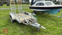 8' X 4' TWIN AXLE PLANT TRAILER