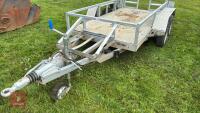 8' X 4' TWIN AXLE PLANT TRAILER - 3