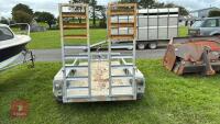 8' X 4' TWIN AXLE PLANT TRAILER - 6