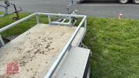 8' X 4' TWIN AXLE PLANT TRAILER - 9