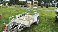 8' X 4' TWIN AXLE PLANT TRAILER - 10