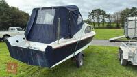 18' BOAT WITH STEEL TRAILER - 5
