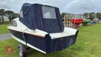 18' BOAT WITH STEEL TRAILER - 7