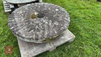 4' ROUND GRANITE MILL STONE - 3
