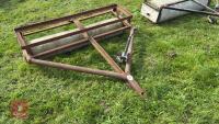 5' 7'' GRANITE ROLLER WITH FRAME