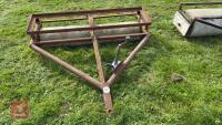 5' 7'' GRANITE ROLLER WITH FRAME - 2