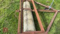 5' 7'' GRANITE ROLLER WITH FRAME - 8