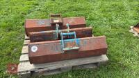 3 ASSORTED DIGGER GRADING BUCKETS - 2