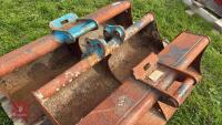 3 ASSORTED DIGGER GRADING BUCKETS - 6