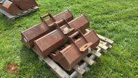 3 ASSORTED DIGGER BUCKERS - 3