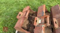 3 ASSORTED DIGGER BUCKERS - 6
