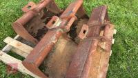 3 ASSORTED DIGGER BUCKERS - 7