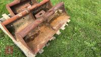 3 ASSORTED DIGGER BUCKERS - 8