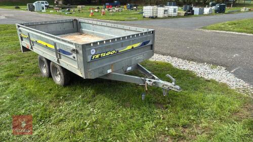 8' X 4' TRELGO DROPSIDE TRAILER