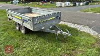 8' X 4' TRELGO DROPSIDE TRAILER