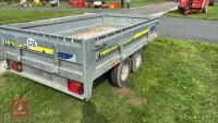 8' X 4' TRELGO DROPSIDE TRAILER - 9