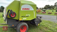 2011 CLAAS ROLLANT 374 ROUND BALER - 8