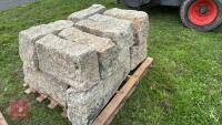 14 ASSORTED SIZED GRANITE QUIONS - 10