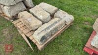 5 ASSORTED SIZED GRANITE QUIONS - 2