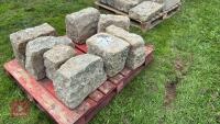8 ASSORTED SIZED GRANITE QUIONS - 3
