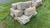 10 ASSORTED SIZED GRANITE QUIONS - 3