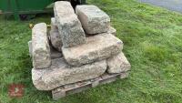10 ASSORTED SIZED GRANITE QUIONS - 6