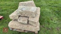 10 ASSORTED SIZED GRANITE QUIONS - 8