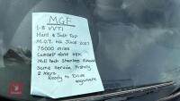 1998 MG F 1.8 VVTI CAR - 13