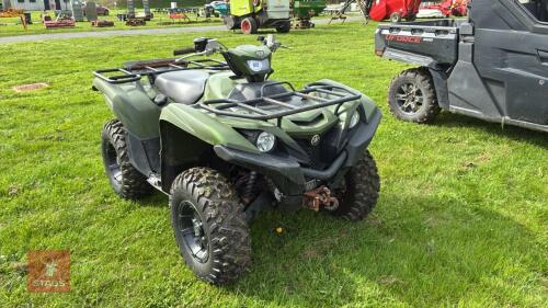 2023 YAMAHA GRIZZLY 700CC QUAD
