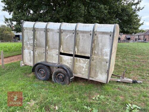 IFOR WILLIAMS 12' CATTLE TRAILER (S/R)