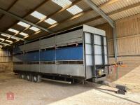 PARKHOUSE 35' 3 DECK LIVESTOCK TRAILER - 3