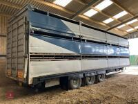 PARKHOUSE 35' 3 DECK LIVESTOCK TRAILER - 29