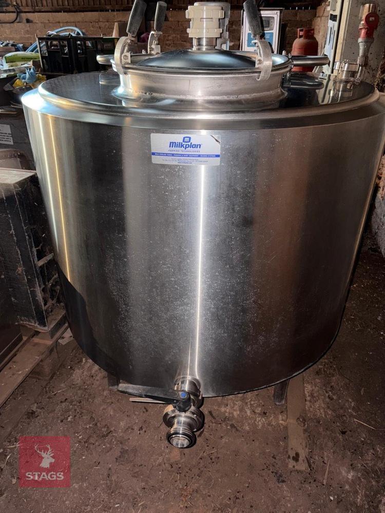 MILKPLAN 500 LITRE HOLDING TANK