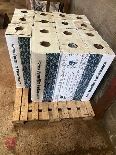 15 ROLLS OF 750MM BALE WRAP