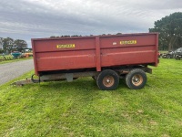1996 MARSHALL 8T TIPPING TRAILER - 2