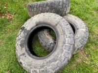 3 X BF GOODRICH OFF ROAD TYRES - 3