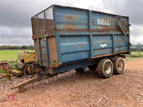 12T RICHARD WESTERN SILAGE TRAILER