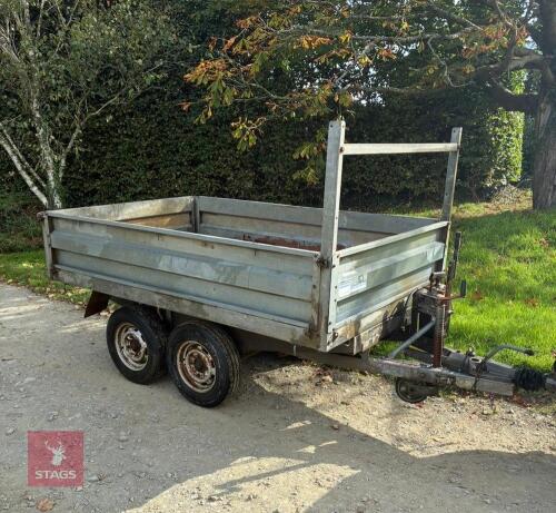8' X 5' INDESPENSION TIPPING TRAILER