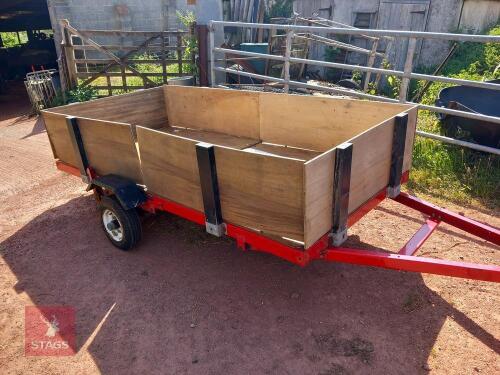 ADAPTABLE HOME MADE CAR TRAILER