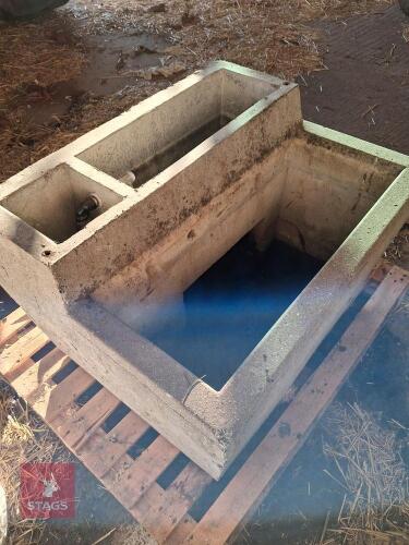 CONCRETE DRINKING TROUGH