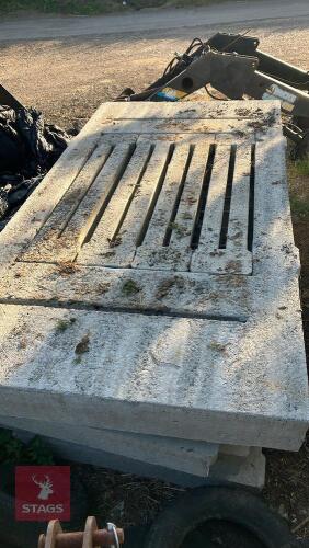 8 CONCRETE SLATS