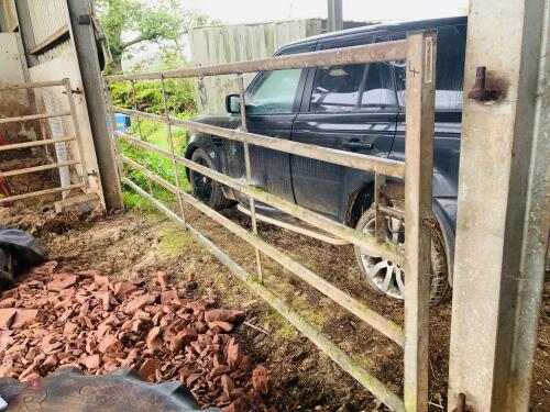 14' 6'' GALVANISED YARD GATE (4)
