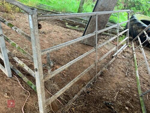 14' 6'' GALVANISED YARD GATE (7)