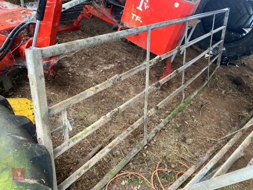 14' 6'' GALVANISED YARD GATE (8)