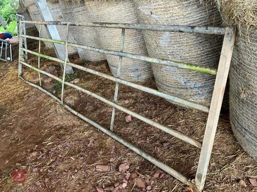 14' 6'' GALVANISED YARD GATE (9)