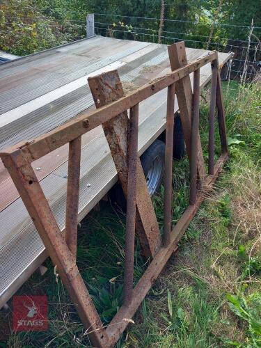 HEAVY FORK LIFT PALLET FRAME