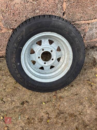 SPARE WHEEL FOR A PRATTLEY SHEEP RACE