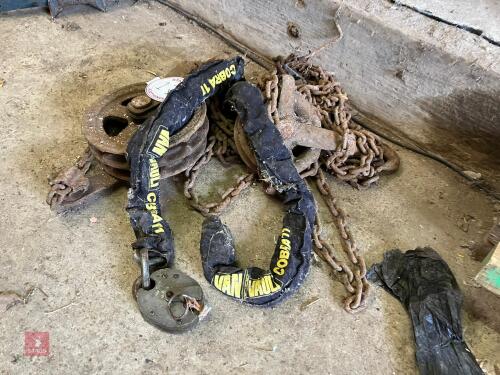 BLOCK & TACKLE & CHAIN & PADLOCK (17)