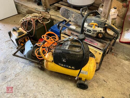 COMPRESSOR, GENERATORS, WELDER ETC (25)