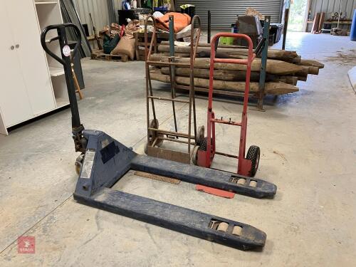 SACK TRUCKS & PALLET TRUCKS (40)